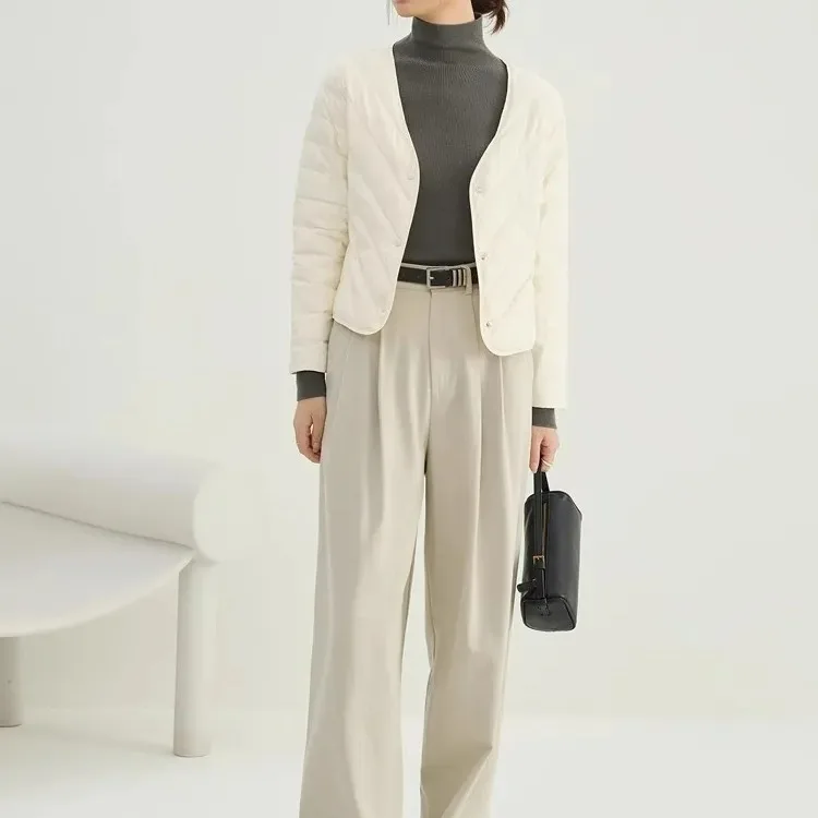 خفيفة الوزن Fce Jaet المرأة الخريف الشتاء جديد Sle ort الدافئة سليم صالح قاعدة طبقة القطن معطف مبطّن ألياف البوليستر #4