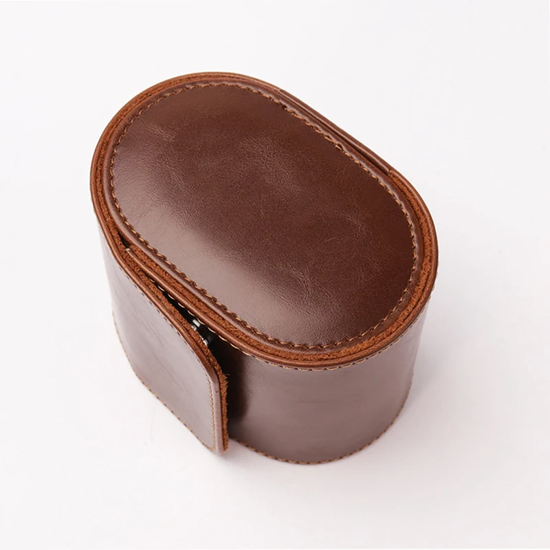 1 Slots Grids Watch Box Roll Travel Case Chic Portable Vintage Leather Display Storage Boxes High Quality Gift Watch Case