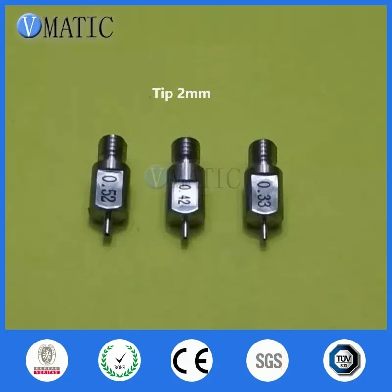 Free Shipping Customized Extended High Precision ASM M3 Glue Dispensing Stainless Steel Tapered Needle Tip