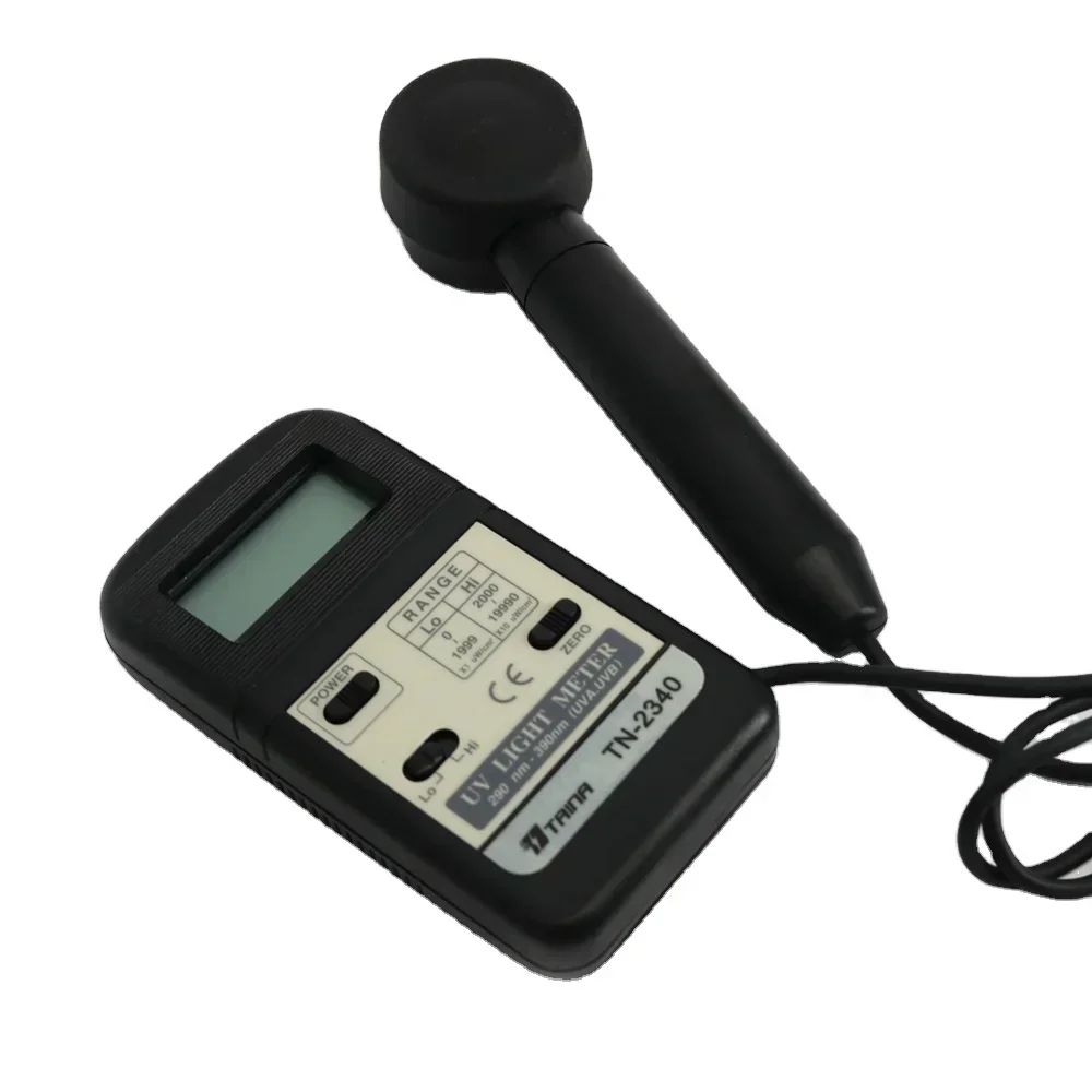 

2025/TN-2340 Digital UV Light Meter Hand-held UVA UVB Tester 290-390nm