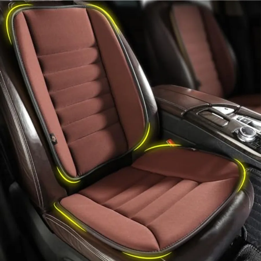 

Подушка для автомобильного сиденья с поддержкой спины: улучшенный комфорт благодаря пенополиуретану с эффектом памяти для снятия боли, идеально подходит для водителей и офисного использования.