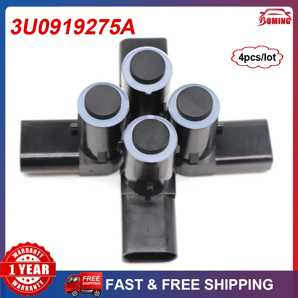 

4pcs/lot 3U0919275A Car New PDC Parking Distance Control Sensor For Volkswagen Skoda Superb 2001-2008 3U0919275B