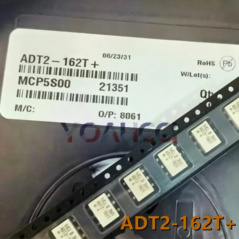 adt2-162t-2pieces-rf-transformer-balun-1-2-20-1600mhz-50Ω-1w-smd-6-cd636-79x69x41mm-flat-lead-balanced-to-balanced-original