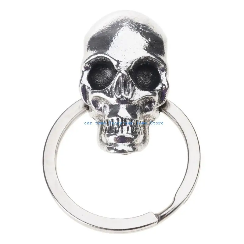 RXJE الاتجاه الشيطان الجمجمة مفتاح الزخرفية مفتاح السيارة خفيفة الوزن المفاتيح سيارة زخرفة للمركبات مثالية للسائقين الشباب #2