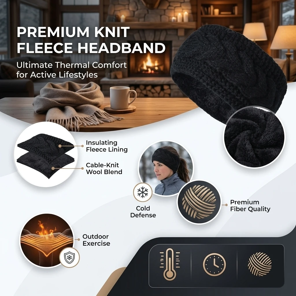 Sıcak Kulaklık, Kış Koşusu, Yo - Fleece Ear Warmer Band incelemesi ve fiyatı
