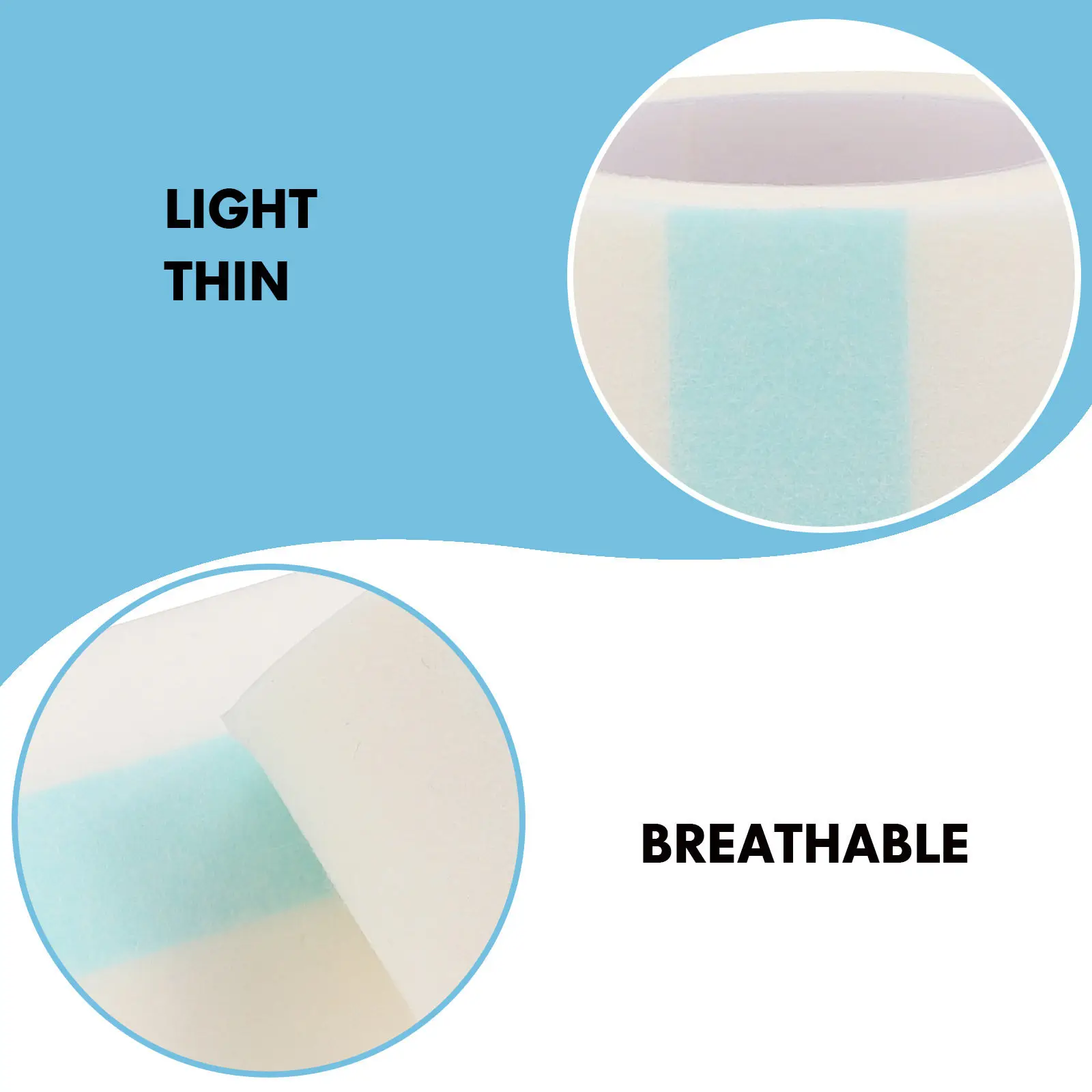 1Set 4 Rolls Surgical Tape Lightweight Thin Strong Hold Even during Exercise Secure Splint Bulky Dressings Multipurpose
