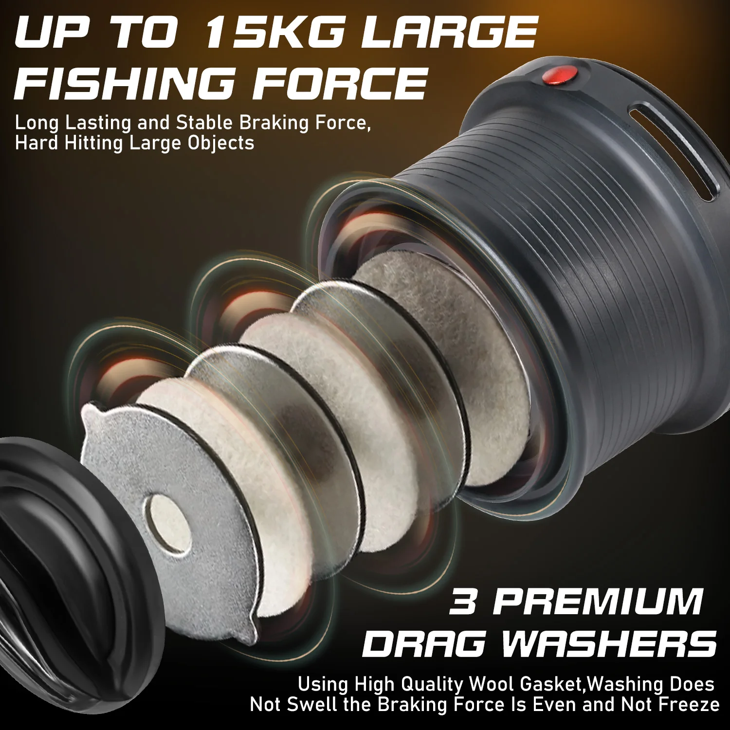 รอกตกปลา Sougayilang รุ่นมืออา - Surf Reel บทวิจารณ์และราคา