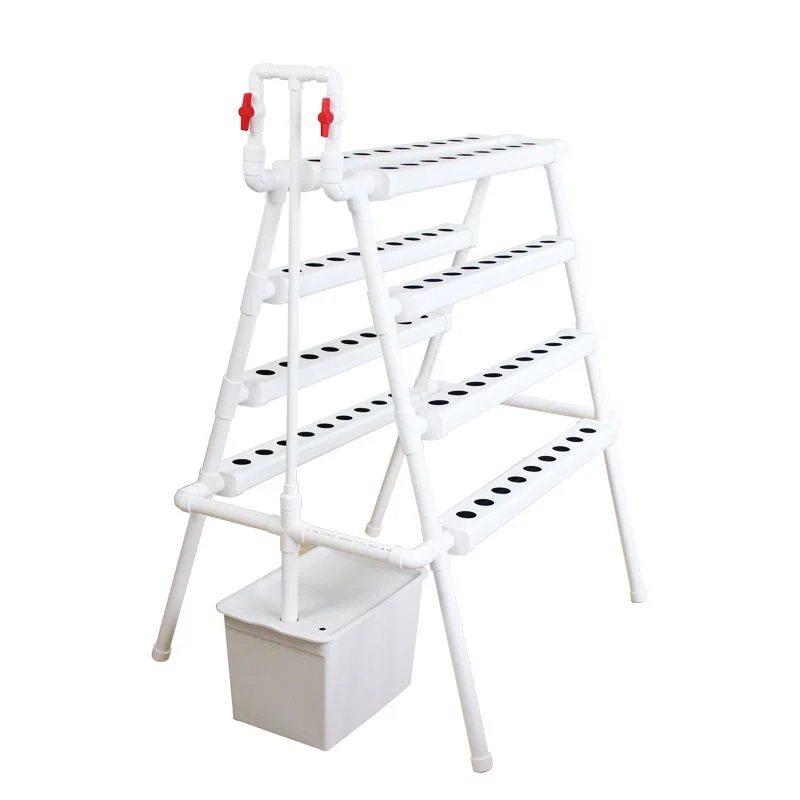 2025PVC ท่อ Hydroponic ผักและสมุนไพร Growth การเพาะปลูกอุปกรณ์ Hydroponics Growing System ชุด