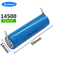 3.7V 800mAh Battery For Braun Oral-B iO6 iO7 iO9 iO8 8N 3758 3759 / Xiaomi Mijia T100 T200 T300 T500 T700 Shaver S500 S300 S700