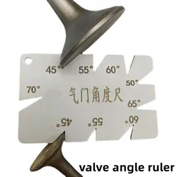 Règle d'angle de Valve, outil de détection d'angle de Valve, moteur de mesure pour voiture, moto, bateau, moteur Diesel 45 55 60 65 70 degrés