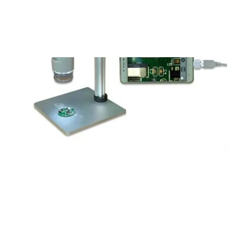 Compact Polarized Digital USB Electron Microscope 1-500X Portable 2K HD Video Recording LCD Display Digital Camera Magnifying