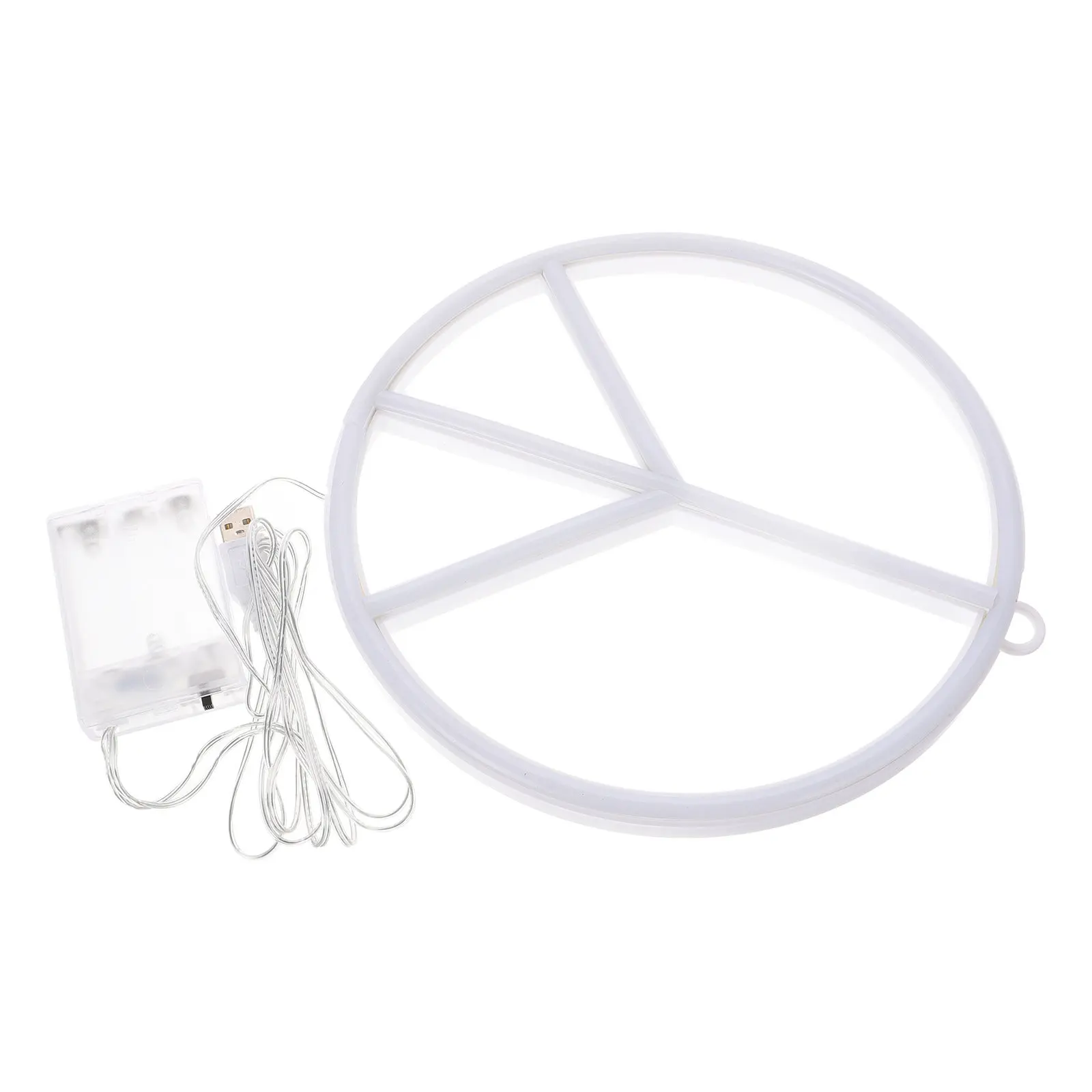 

LED Peace Sign Neon Lamp Plastic Night Light for Home Decor Bedside Coffee Table Dinner Table Cozy Family Time Warm Ambient