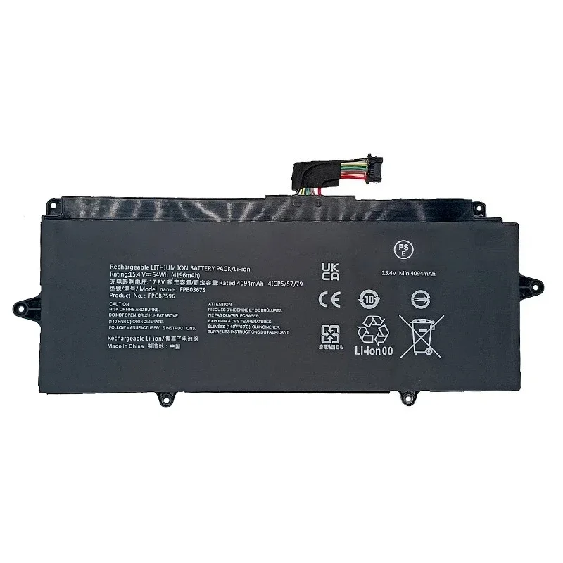 New Laptop Battery FPB0367S FPCBP600 FPCBP596 15.4V 4196mAh for Fujitsu Lifebook UH90/H1 WU2/H1 U94A CP816349-01 FMV ZERO WU4/H1