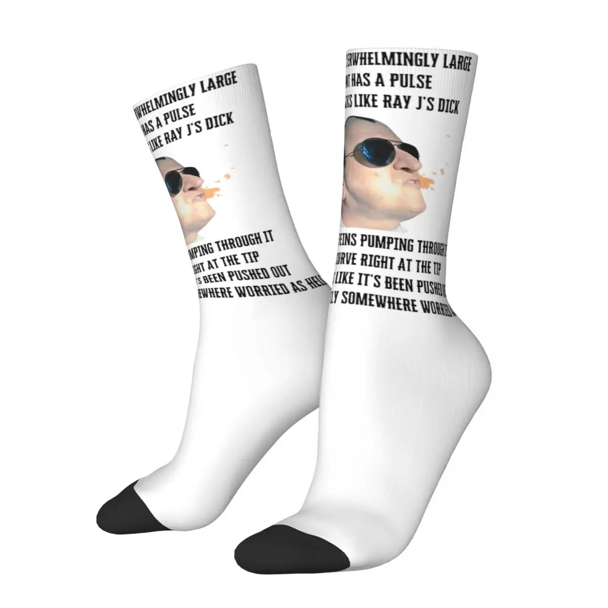 Dracula Flow This Blunt Design Crew Socks accessori per uomo Cozy Crew Socks