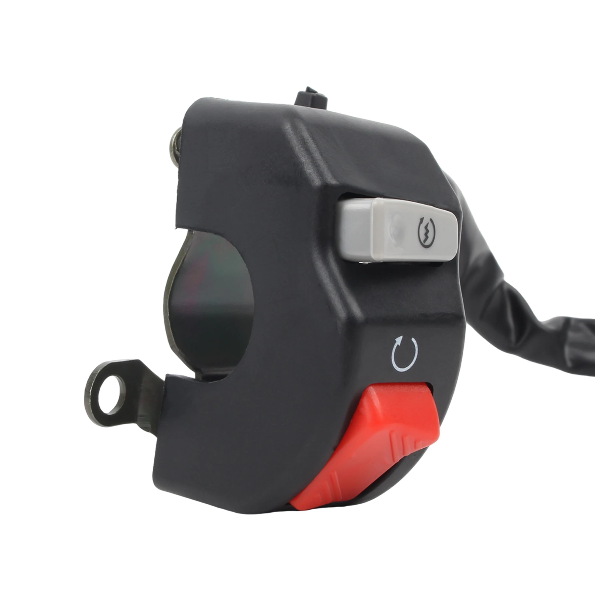 Motorcycle Control Switch Handlebar Flashing Fog Headlight Horn Start Kill Switch ON OFF Button 12V Snowmobile Universal Parts
