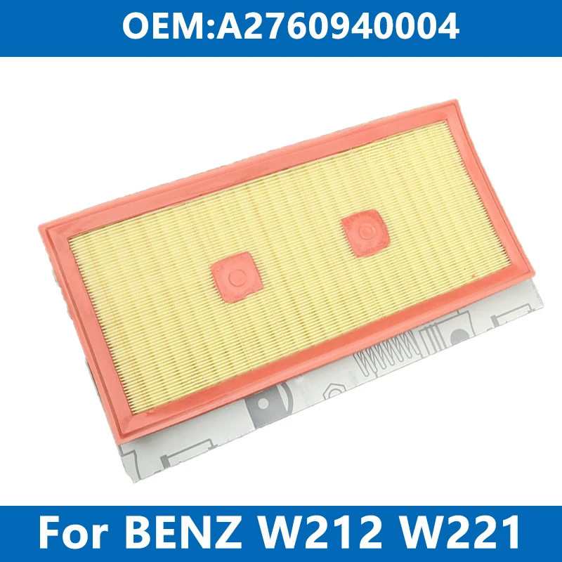 Element do czyszczenia filtra powietrza samochodowego A2760940004 Do Mercedes Benz W204 W212 W221 C300 E300 CLS350 S350 GLK ML Silnik