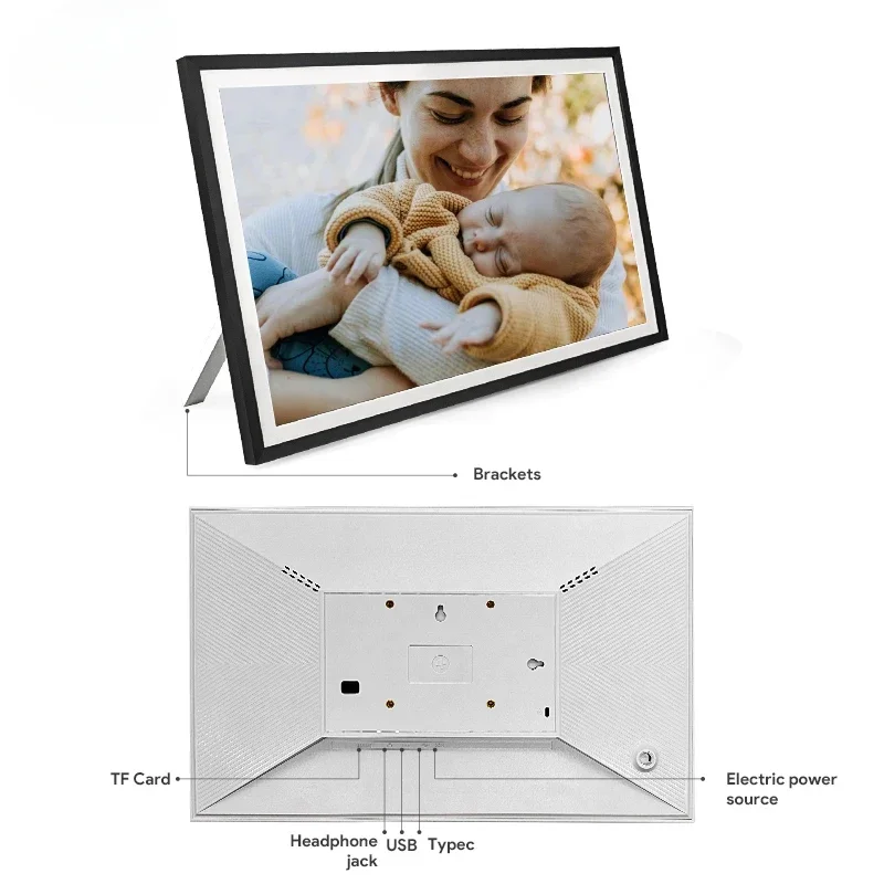 15.6 Inch Frameo Digital Photo  Touch Screen,32G,1080 IPS HD, Gift for Mom,Birthday,Anniversary