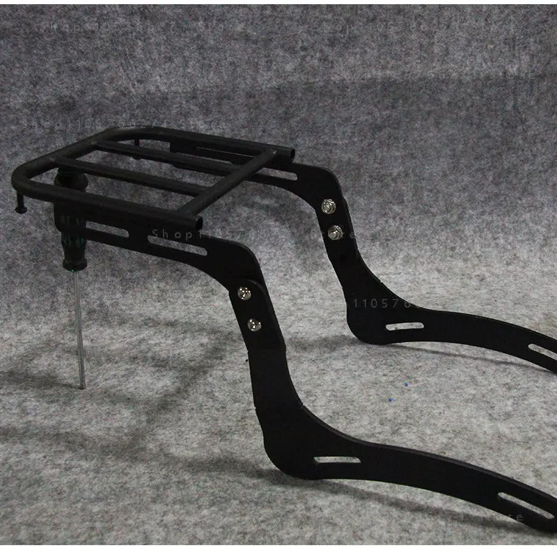Rear Carrier Cargo Plate Shelves Luggage Rack for 1100 CM1100 CMX1100 2021 2022 2023 2024 21 22 23 24 Matte Black