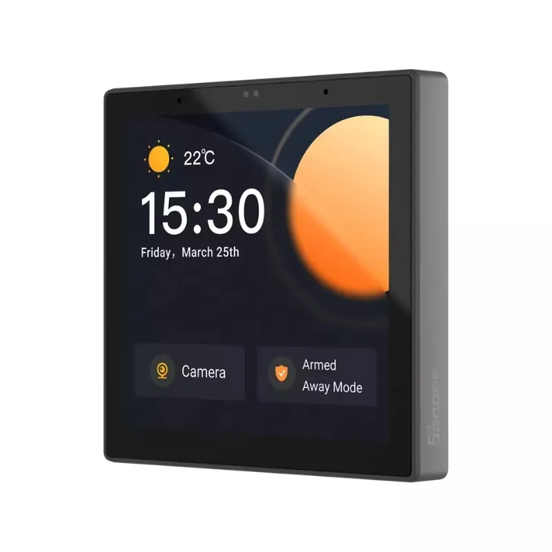 Smart Home & Hotel Control Panel Android Wi-Fi Thermostat Slider Design App Control Works Google Home