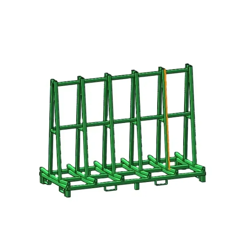 Multiple Purpose Heavy Granite Marble Slab Storage Rack Display for Transport Rack Trolley a Frame Glass Steel Rack
