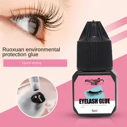 Eyelash Extension Glue Fake Eyelash Adhesive Quick Dry Dark Black Waterproof Eyelash Adhesive