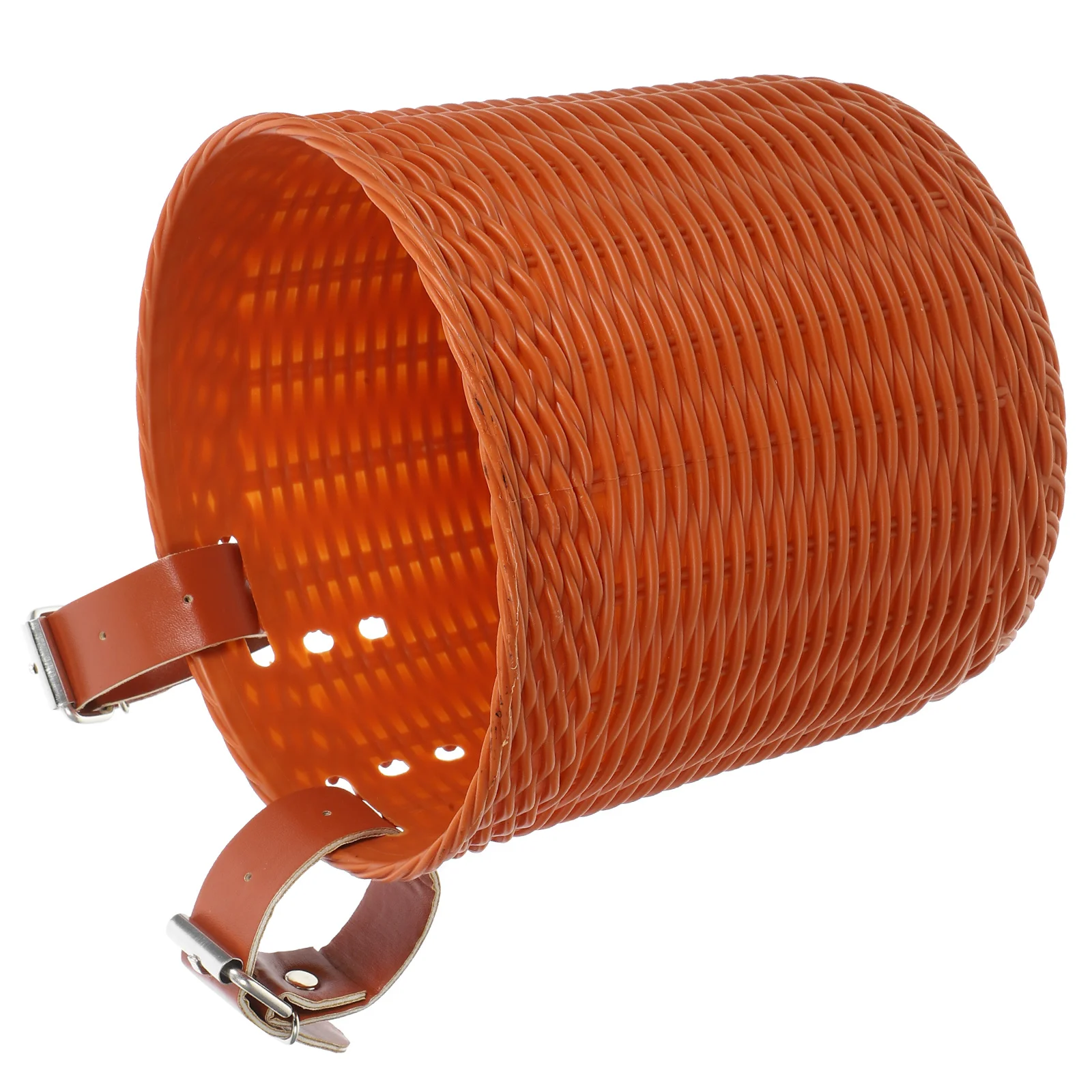 سلة الدراجة الأمامية البلاستيكية ذات سعة كبيرة، سلة تخزين مقود الدراجة القوية، مناسبة للدراجات الجبلية ودراجات الأطفال