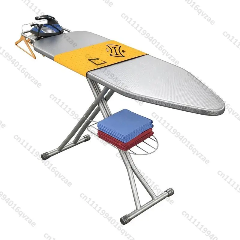 Full Size Ironing Board Wall Mounted Hanger Full Alloy Steel Construction Heat Resistant Cabling 57 X15