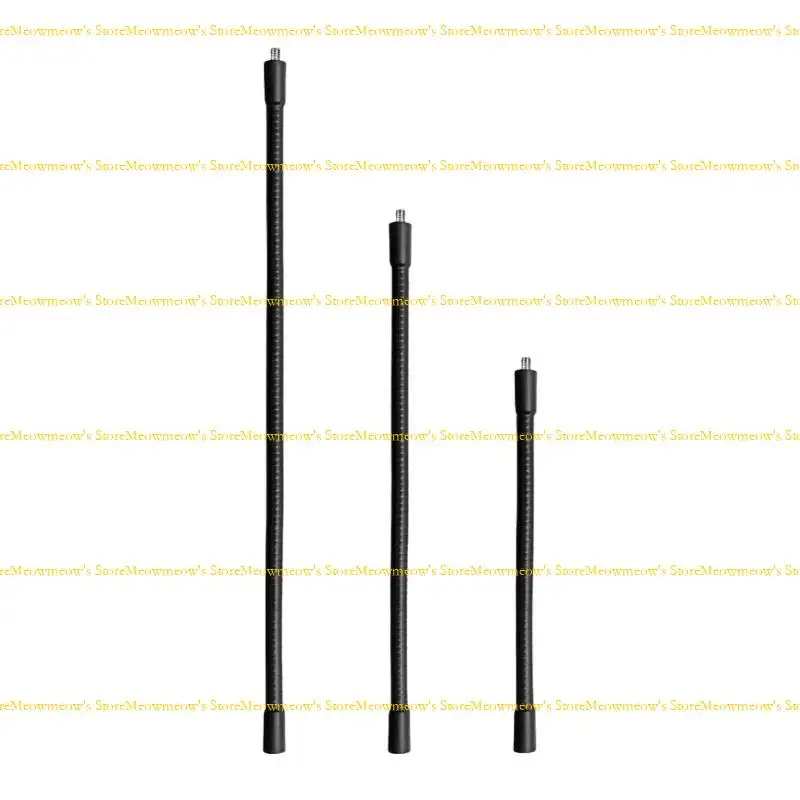 W91A 삼각대 용 금속 확장로드 모노 포드 채우기 가벼운 연장 극 카메라 익스텐더 스틱 1/4 인치 나사 마운트