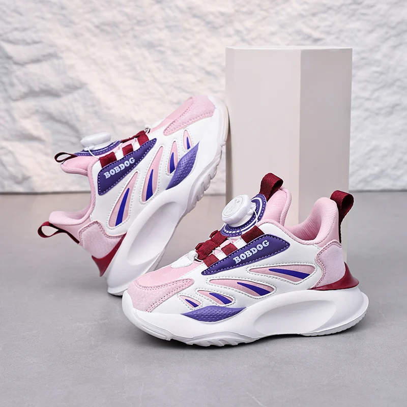 

Hot Selling Anti Slip Wear-resistant Childrens Sports Shoes Stretch Training Racing Shoes Autumn Versatile Support Casual Shoes
