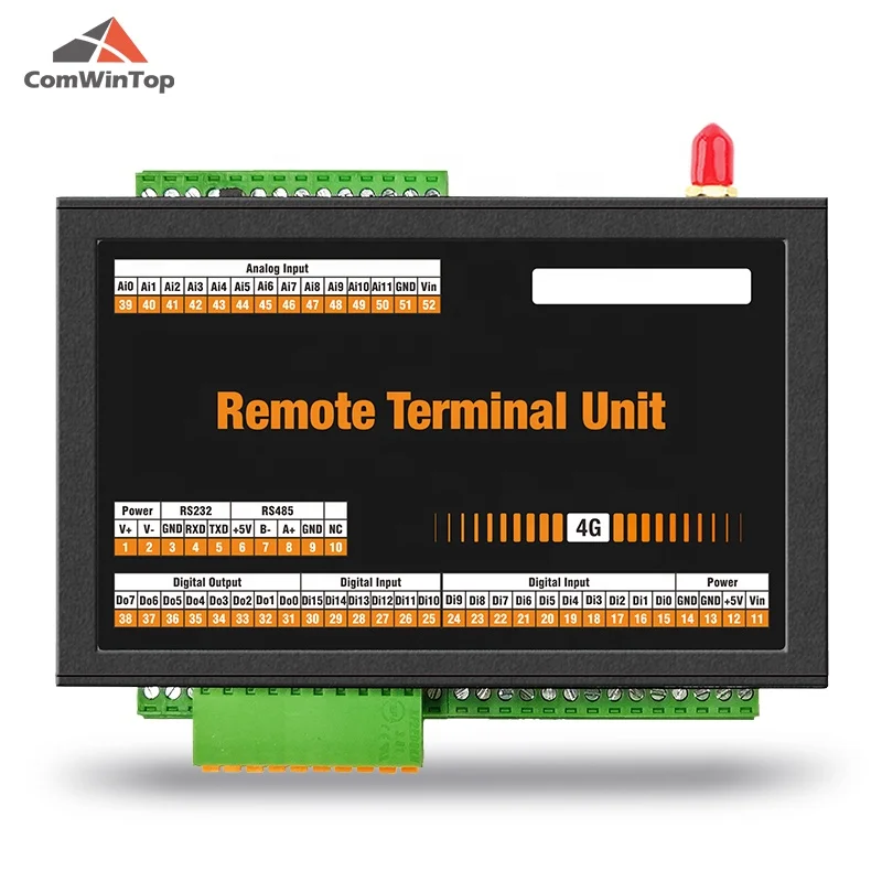 7100-4G سلسلة RS485 إيثرنت 4G Rtu IoT بوابة