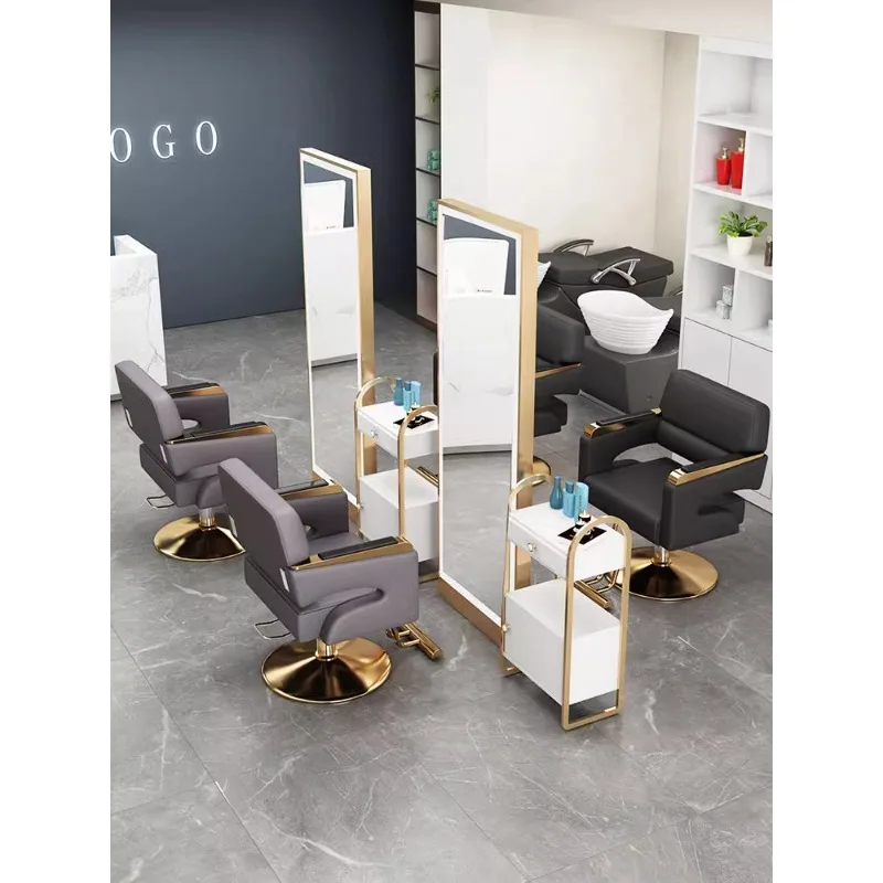 Internet celebrity trendy store hair salon chair hair salon special barber shop chair simple hair cutting perm and dyeing chair