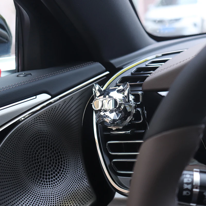 1 pièce – Diffuseur de parfum pour voiture sans parfum, décoration, désodorisant, clip de parfum pour grille d'aération, accessoires de décoration automobile