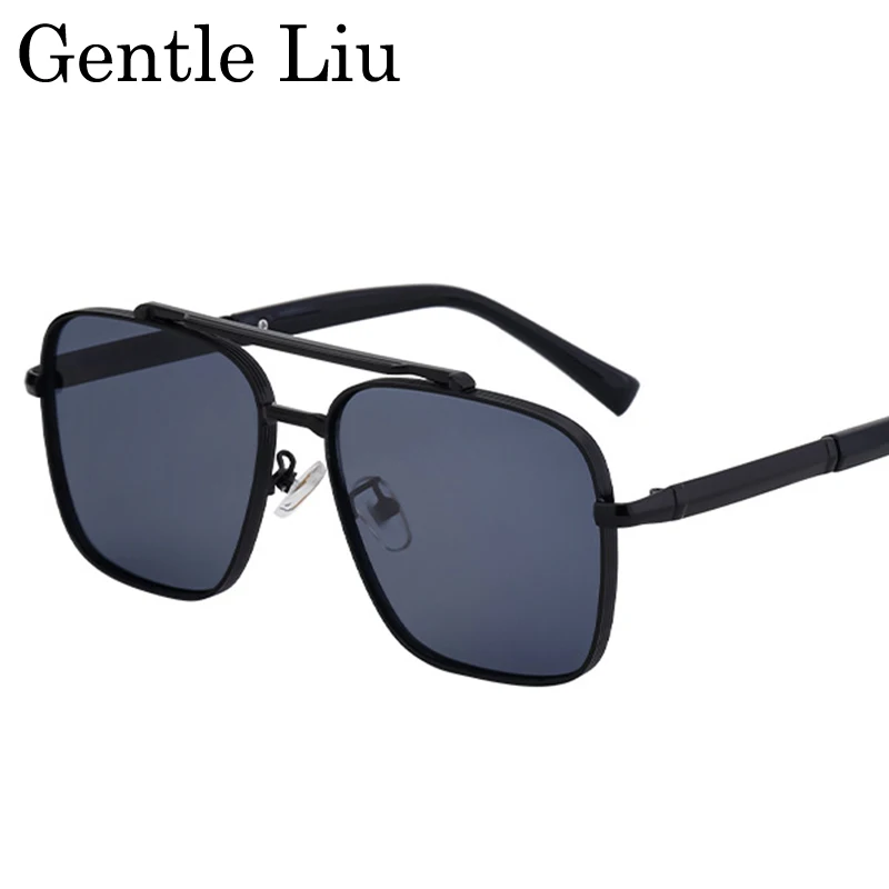 

Oversized Steampunk Square Sunglasses Men 2025 Luxury Brand Big Frame Sun Glasses For Male Punk Double Beam Eyewear Shades UV400