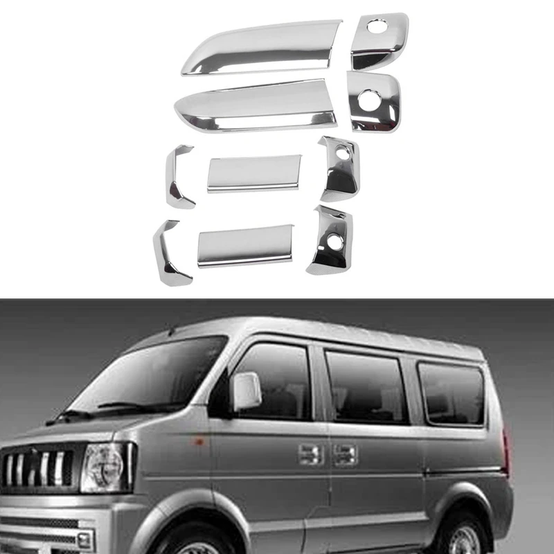 ABS Electroplating Handle Door Handle Cover Decoration for 2005-2015 Toyota Hiace/HIACE 2005-2015