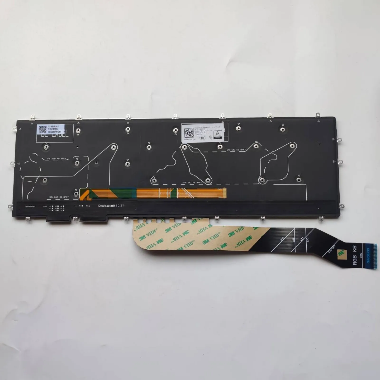 

for Dell Alienware M17 ALW17M M15 ALW15M R1 P79F P79F001 M17 P37E P37E001 Laptop keyboard US Layout