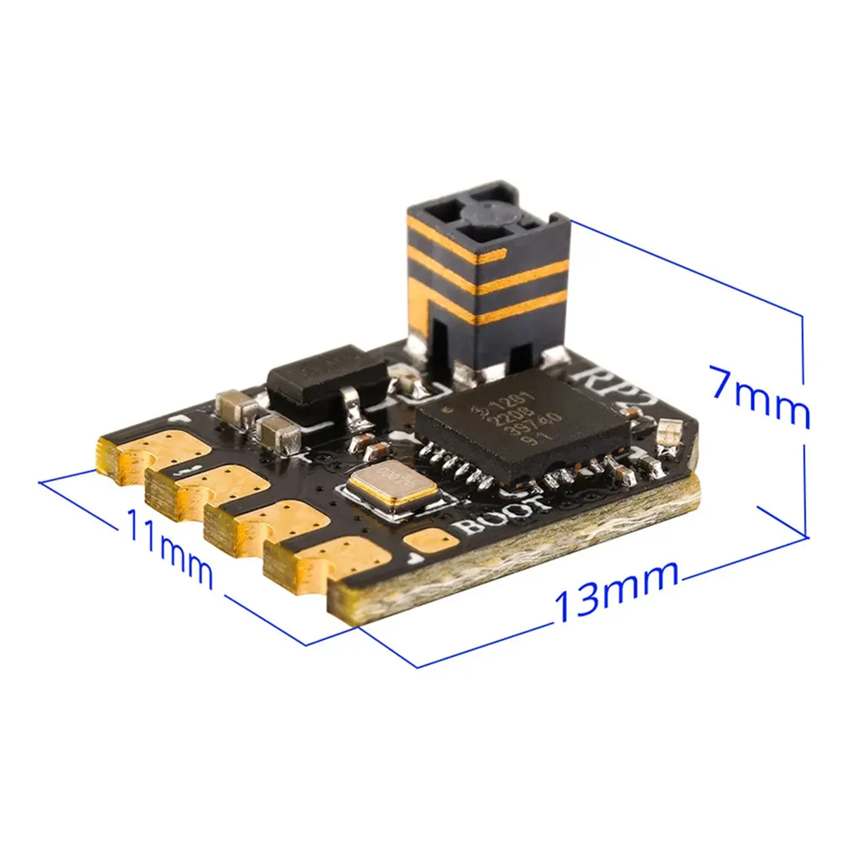 

[stock] RP2 2.4Ghz ExpressLRS ELRS Nano Receiver for TX16S TX12 ELRS Version