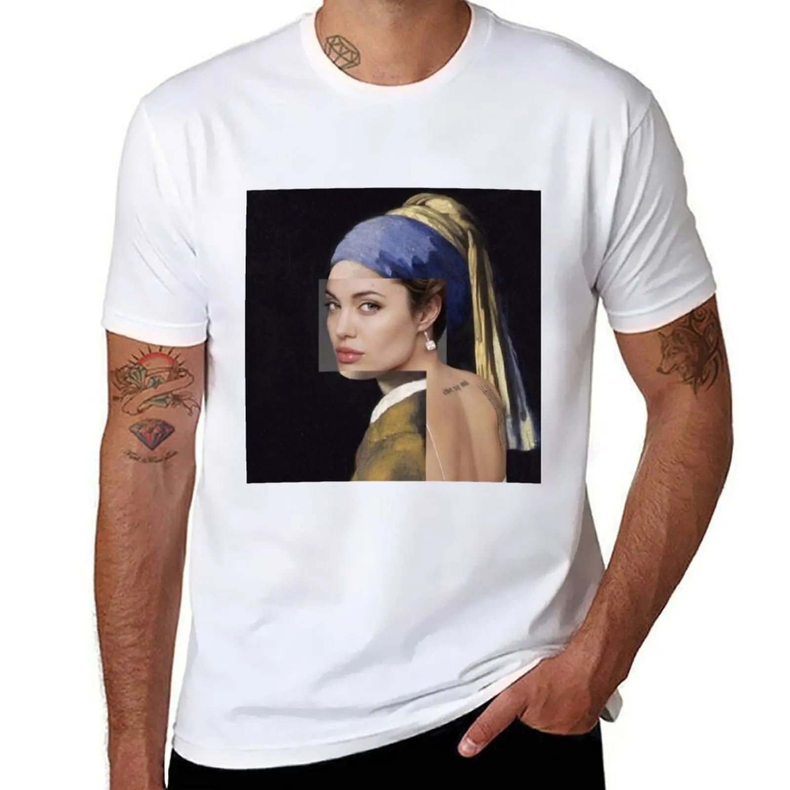 

angelina T-Shirt man t shirt cotton t shirt custom print t shirts with prints T-shirt