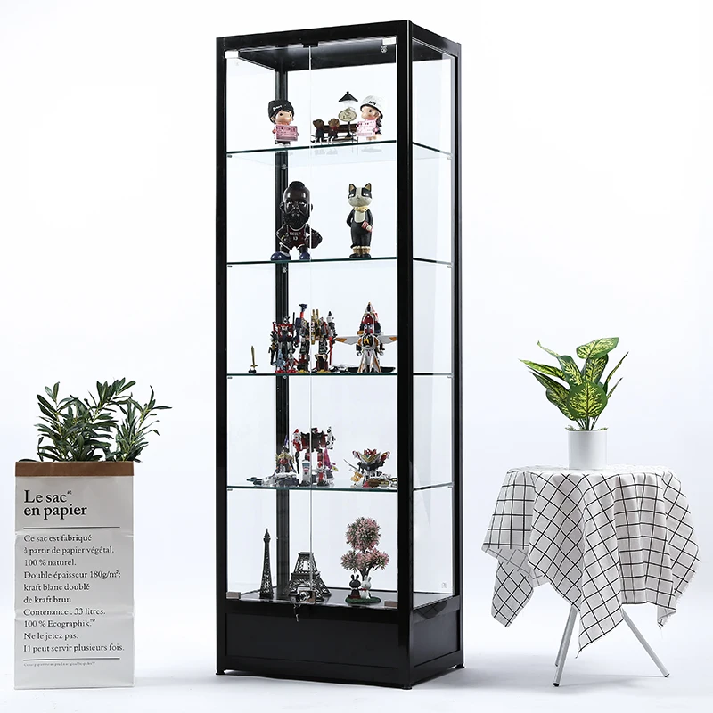 2025customized.China Factory Direct Bulletproof Toy Building Block Glass Display Cabinet Handmade Display Cabinet Showcase