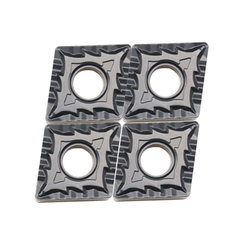 10PCS Carbide Insert CNMG120404 CQ PC4225 CNMG431 External Turning Tools CNMG 120404 Lathe Cutter Tool Turning Insert