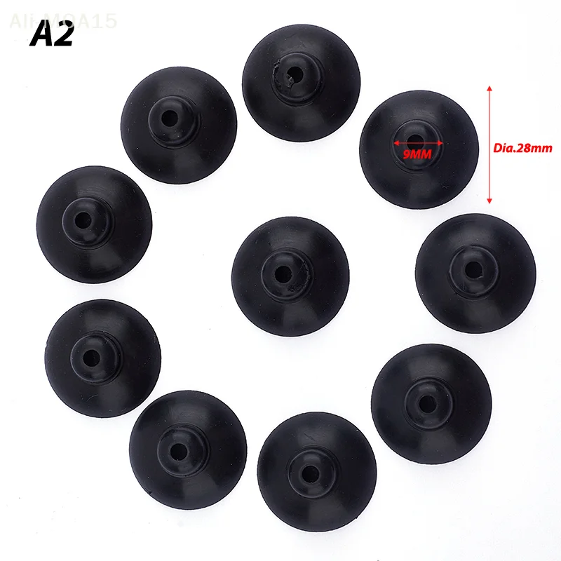 10Pcs Rubber Suction Cups For Aquarium Submersible Pump Fountain Pump  Fish Tank Filter Pump Holder Sucker Replacement Supplies