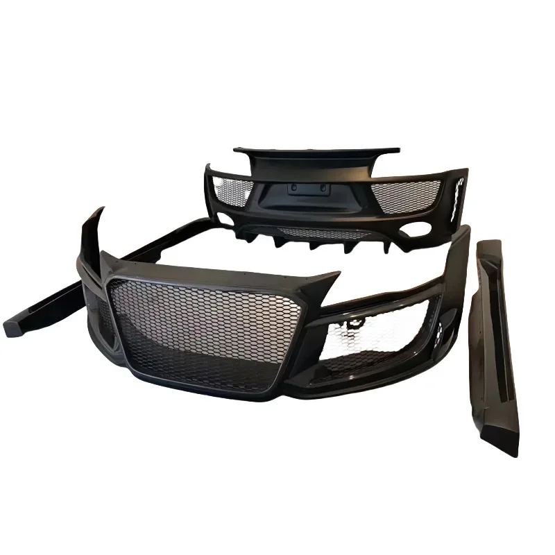 

Suitable for 2008-2017 i R8, Regula Large Body Kit Front Bumper, Including R8 V8 V10 Rear Lip and Side Skirt.