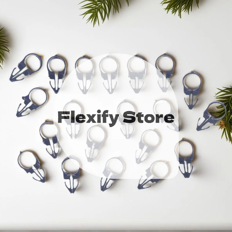 고강도 축구 골 수리 및 스포츠 장비 교체를 위한 견고한 축구 네트 클립 20개 팩