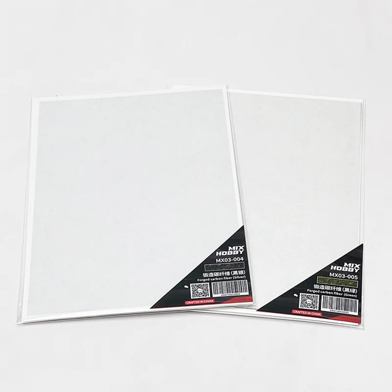 Shitposting نموذج الحرفية الكاملة نموذج جديد تزوير أسود فضي أسود-أخضر سيارة ألياف الكربون الديكور MX03-004/005 #5