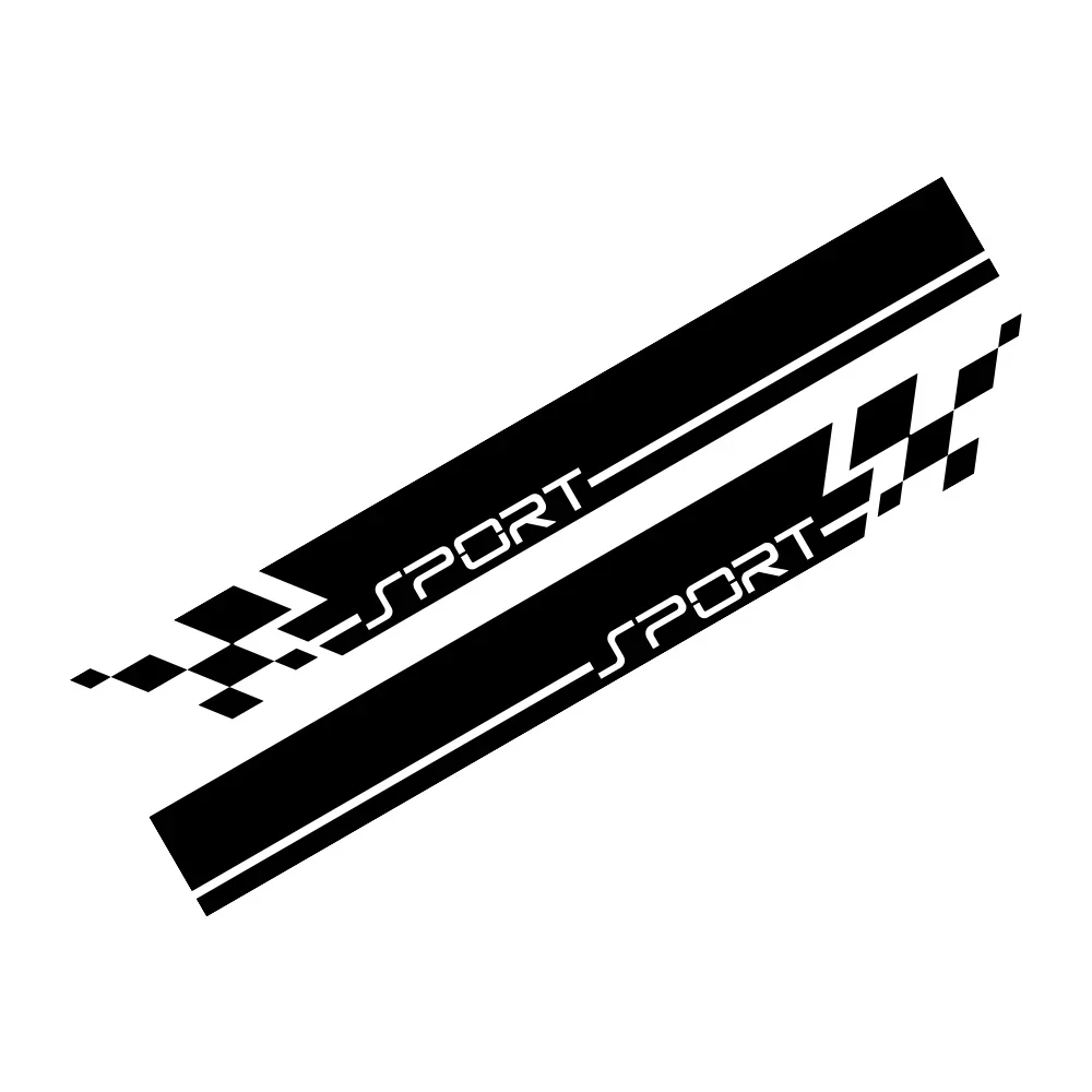 

For Ford Fiesta Car Stickers Door Side Kit PVC Decals Auto Decoration Waterproof Vinyl Film Exterior Decoration Car Accessories