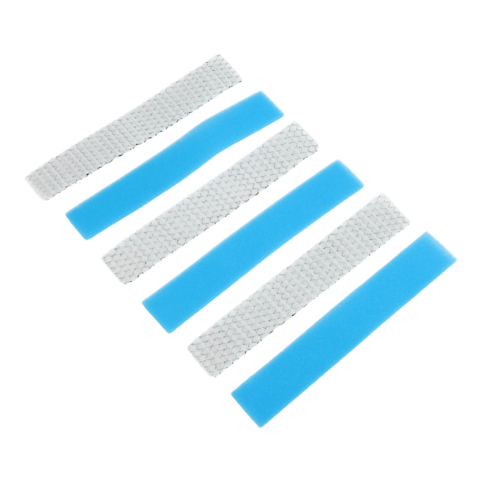 Split Filter Set For General UTR-FA16, 6 Or 8 Pieces, High-Density Sponge Pre-Filter For Dust Filtration, Blue + White