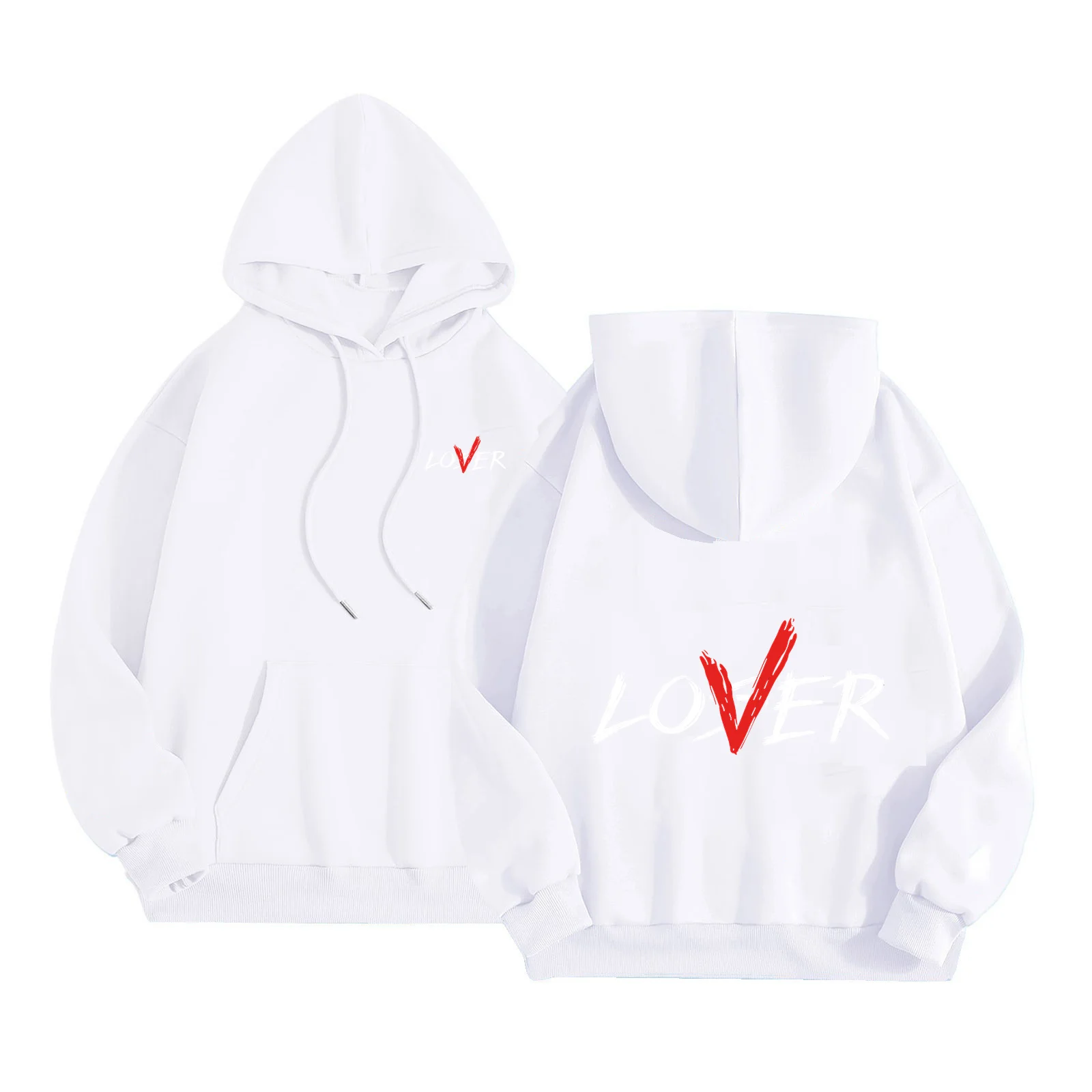European and American Street Fashion Hoodie Personality Y2k Harajuku Letter Printed Clothing Versatile Oversized Sweatshirt