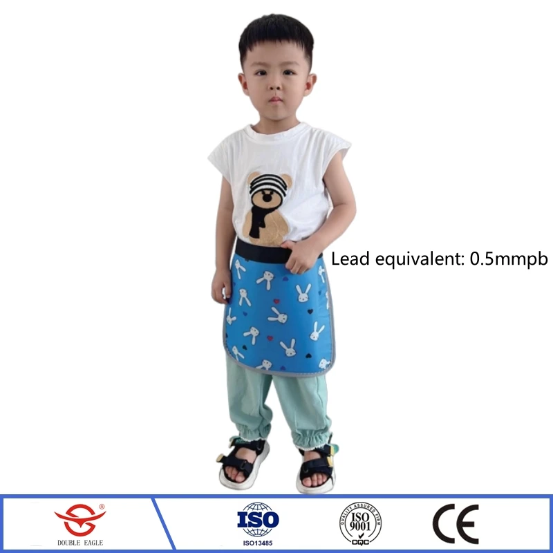 

Recommend radiological protection 0.5mmpb children square lead half apron ionizing radiation protective child lead half apron