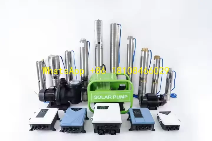 

1.5 DC 72V Solar Water Pump with 4\"/6\" Stainless Steel Impeller Submersible Irrigation Pump for Garden Deep
