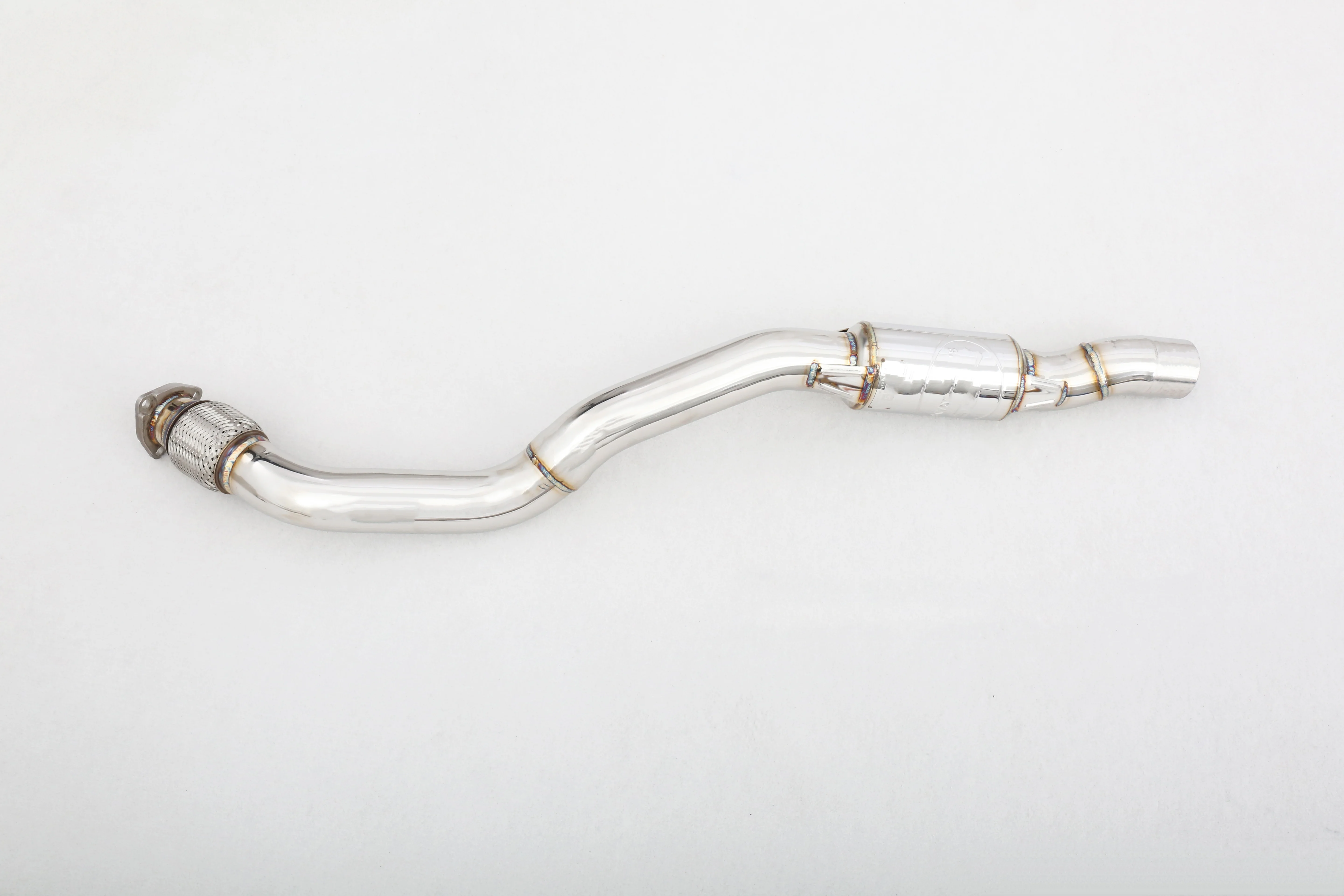 High-Flow Race Downpipe for S7 C7 4.0T Stainless Steel Front Pipe Factory Product