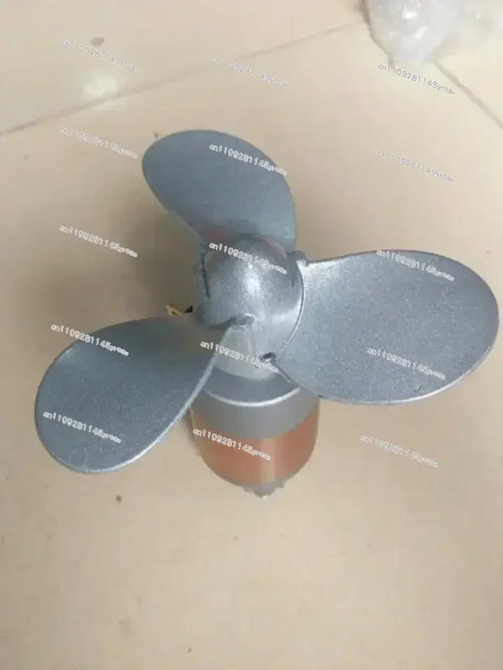 500W 200W  12V Underwater Motor Propeller DIY Electric Boat Nest Lath Outboard Motor Propeller Paddle Machine Rubber Boat
